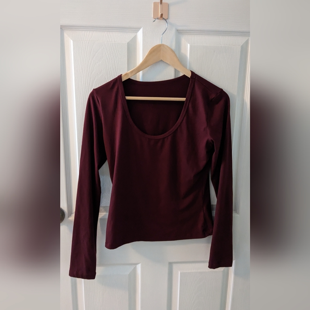 3-Pack Stretchy Long Sleeve Basic Tops - Picture 2 of 10